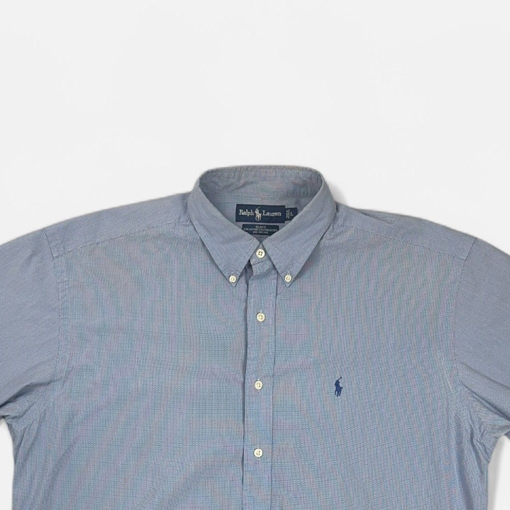 Vintage Ralph Lauren Blue Shirt (L)