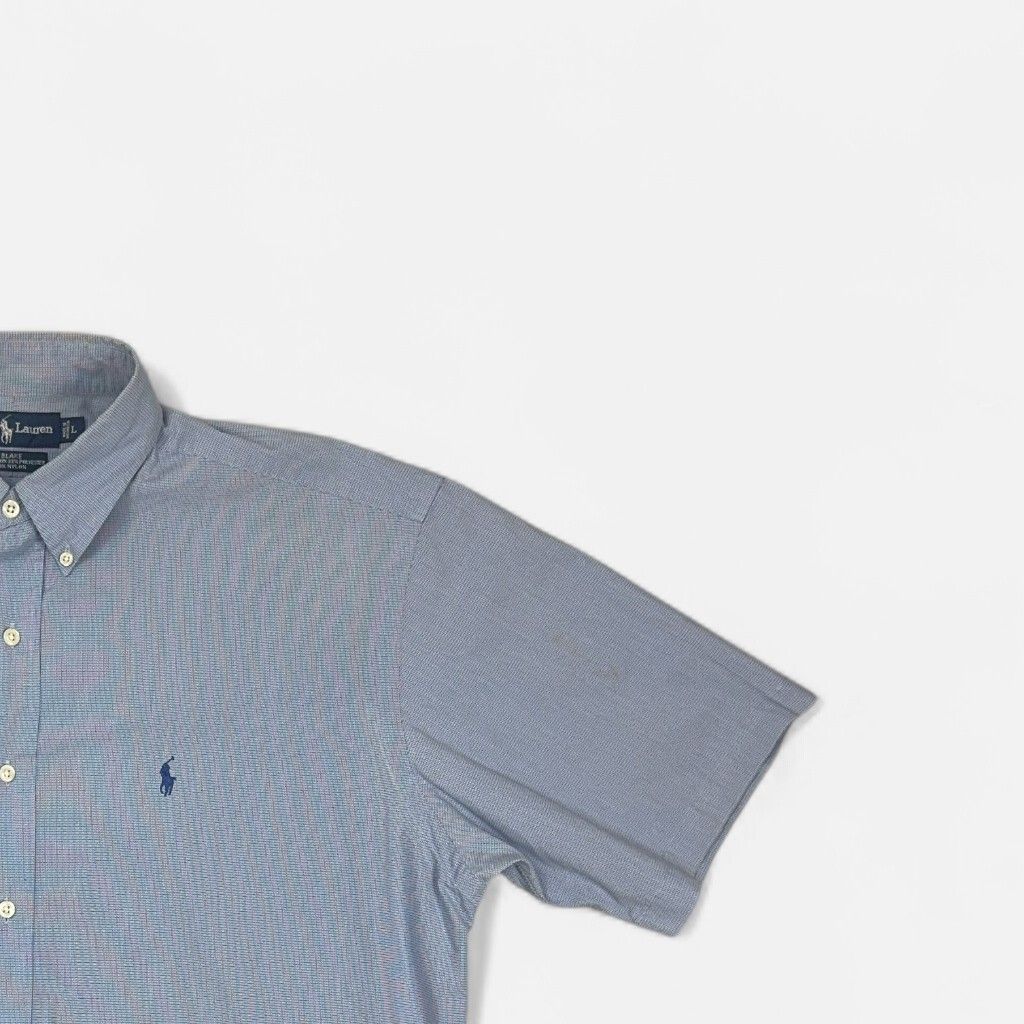 Vintage Ralph Lauren Blue Shirt (L)