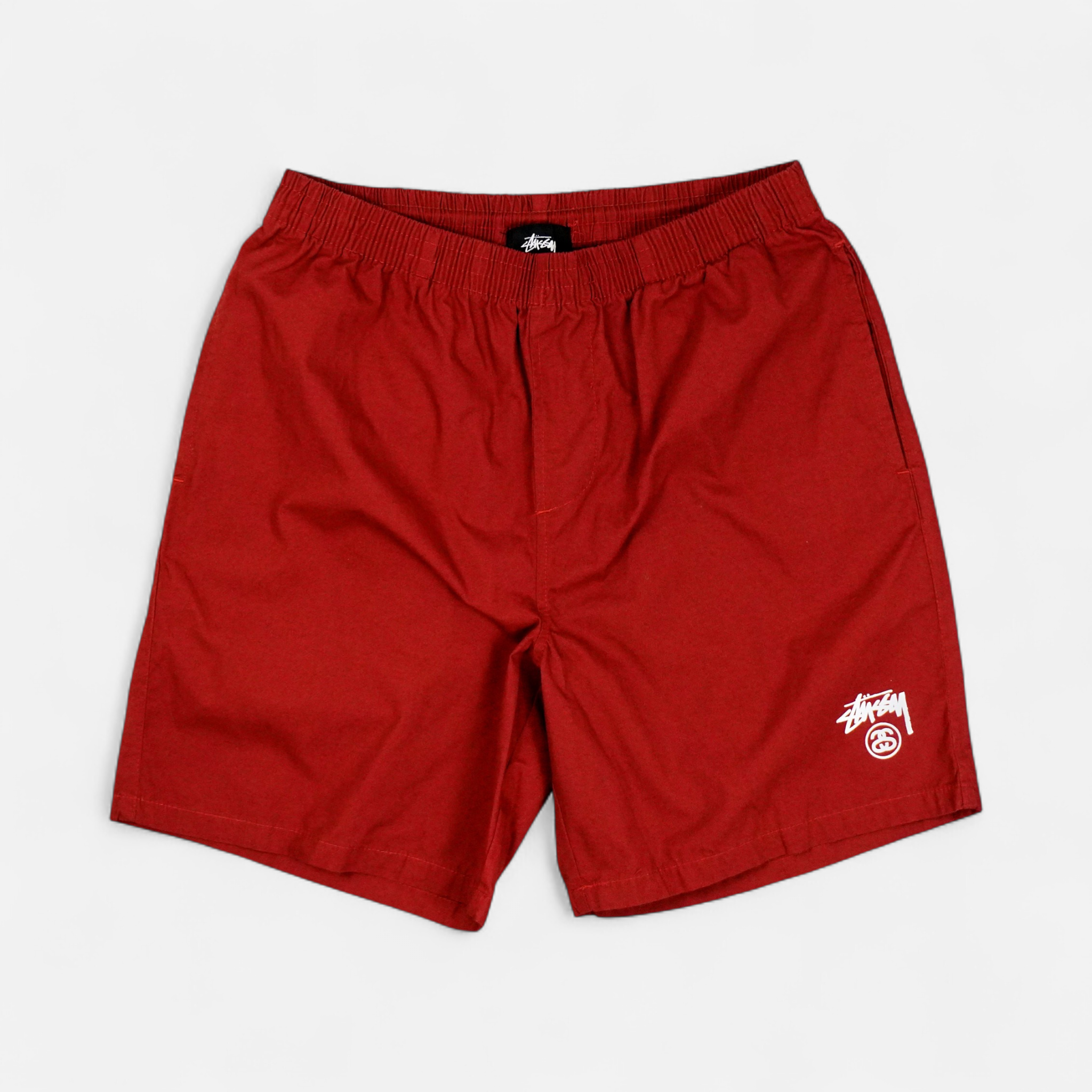 Stüssy Red Double S Shorts