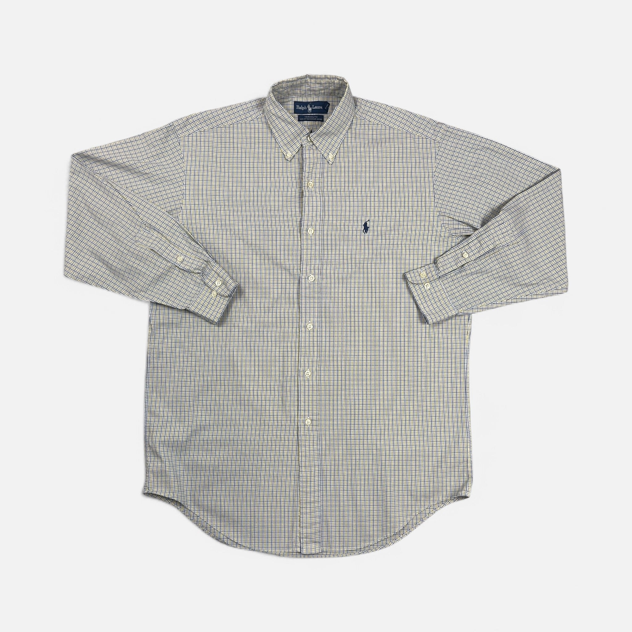 Vintage Ralph Lauren Blue Shirt (M)