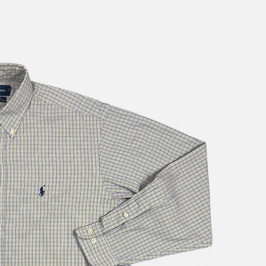 Vintage Ralph Lauren Blue Shirt (M)