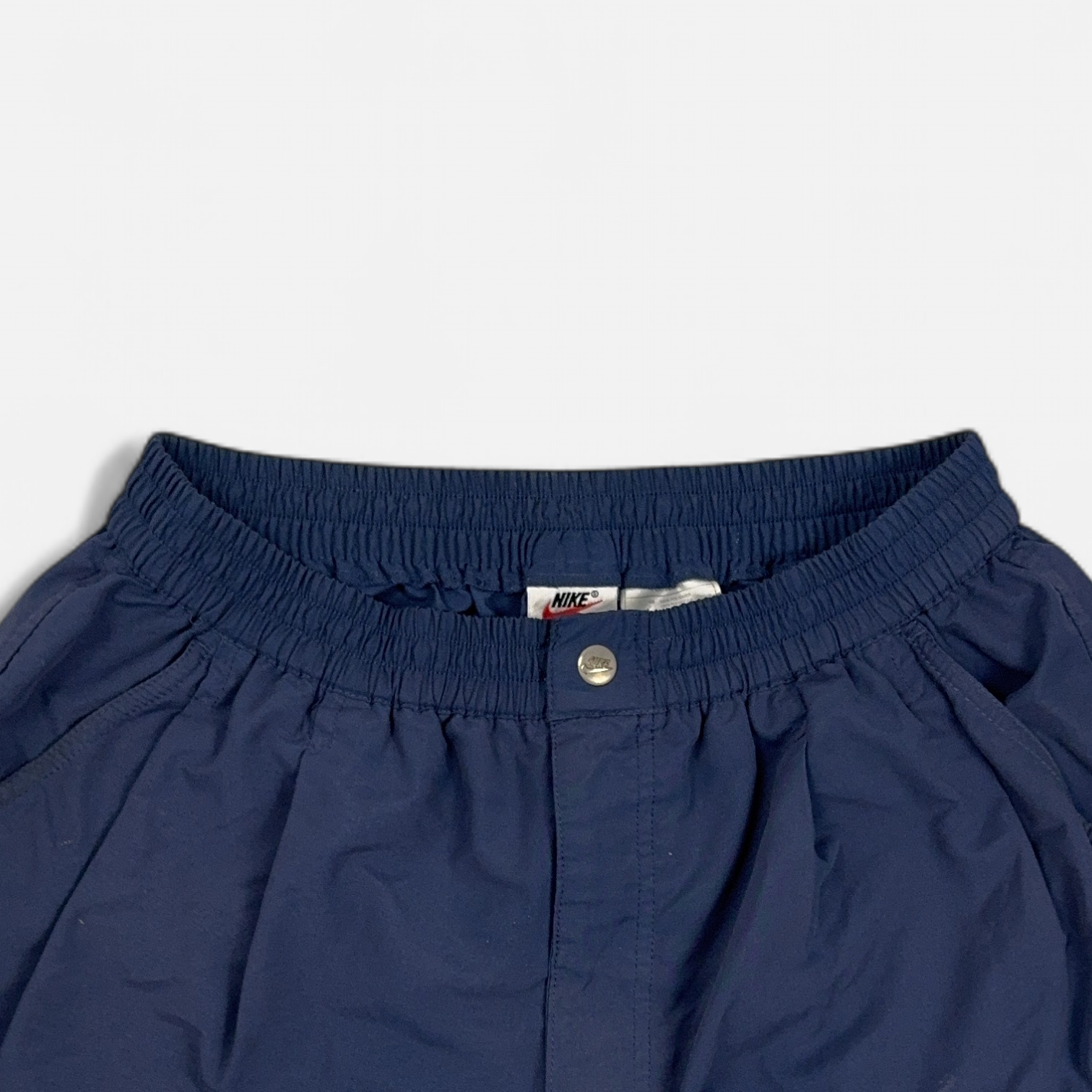 Vintage Nike Blue Shorts (S) detail
