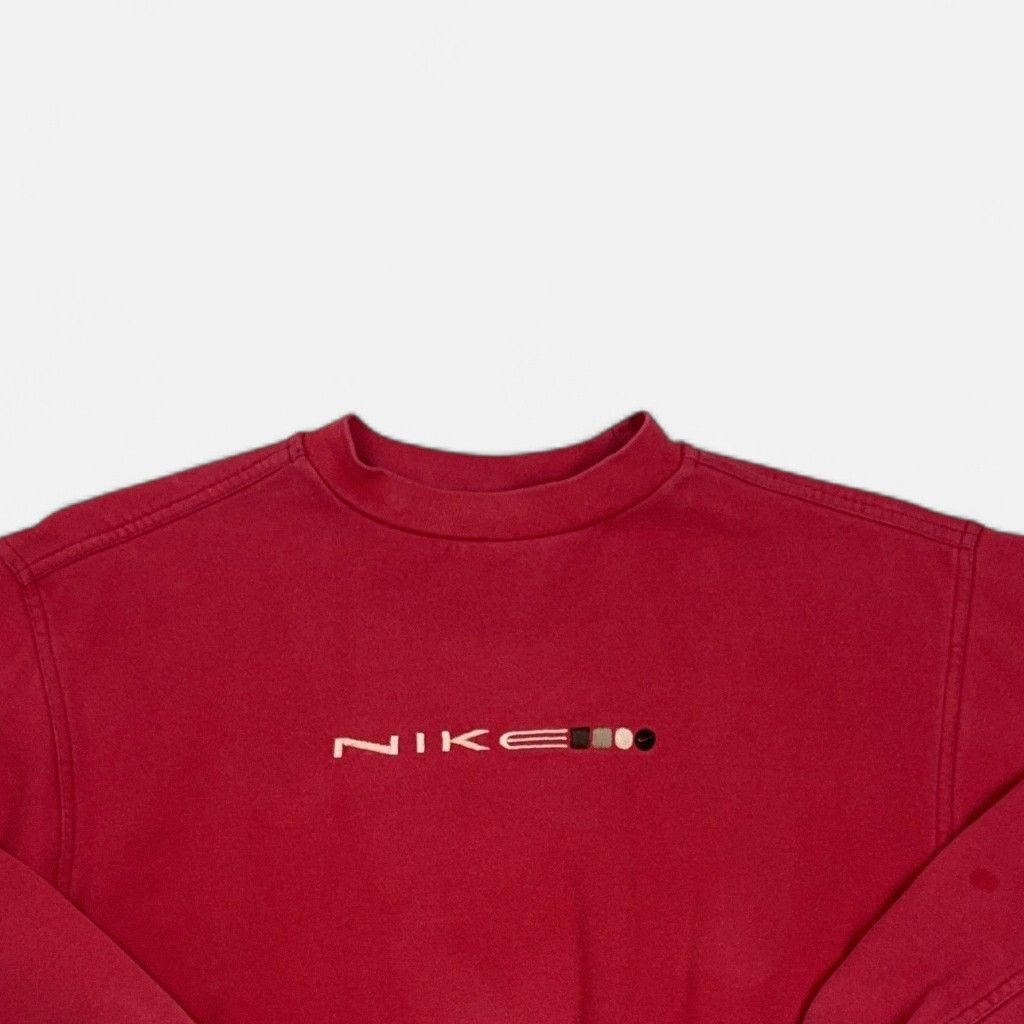 Vintage Nike Red Sweatshirt (XS)