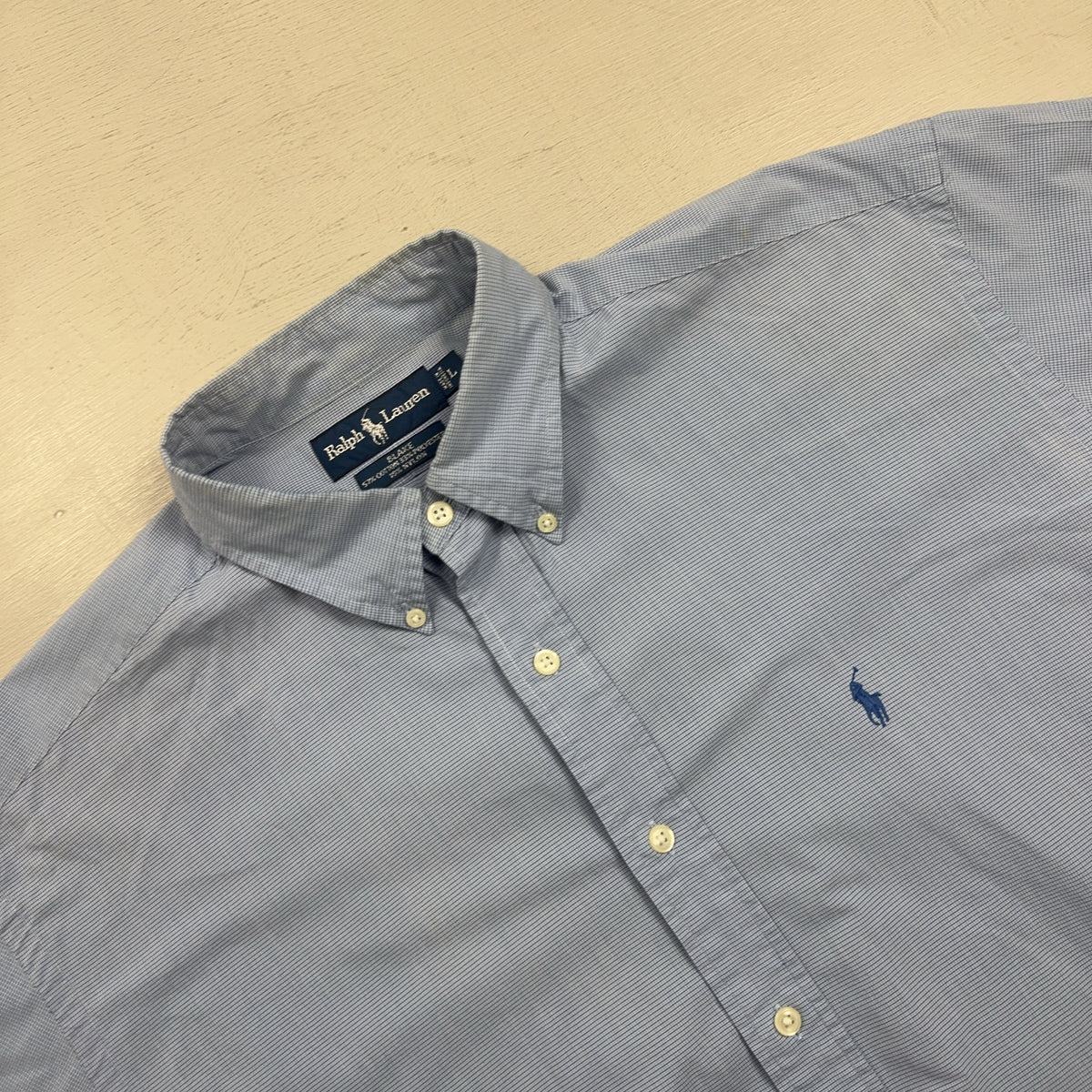 Vintage Ralph Lauren Blue Shirt (L)