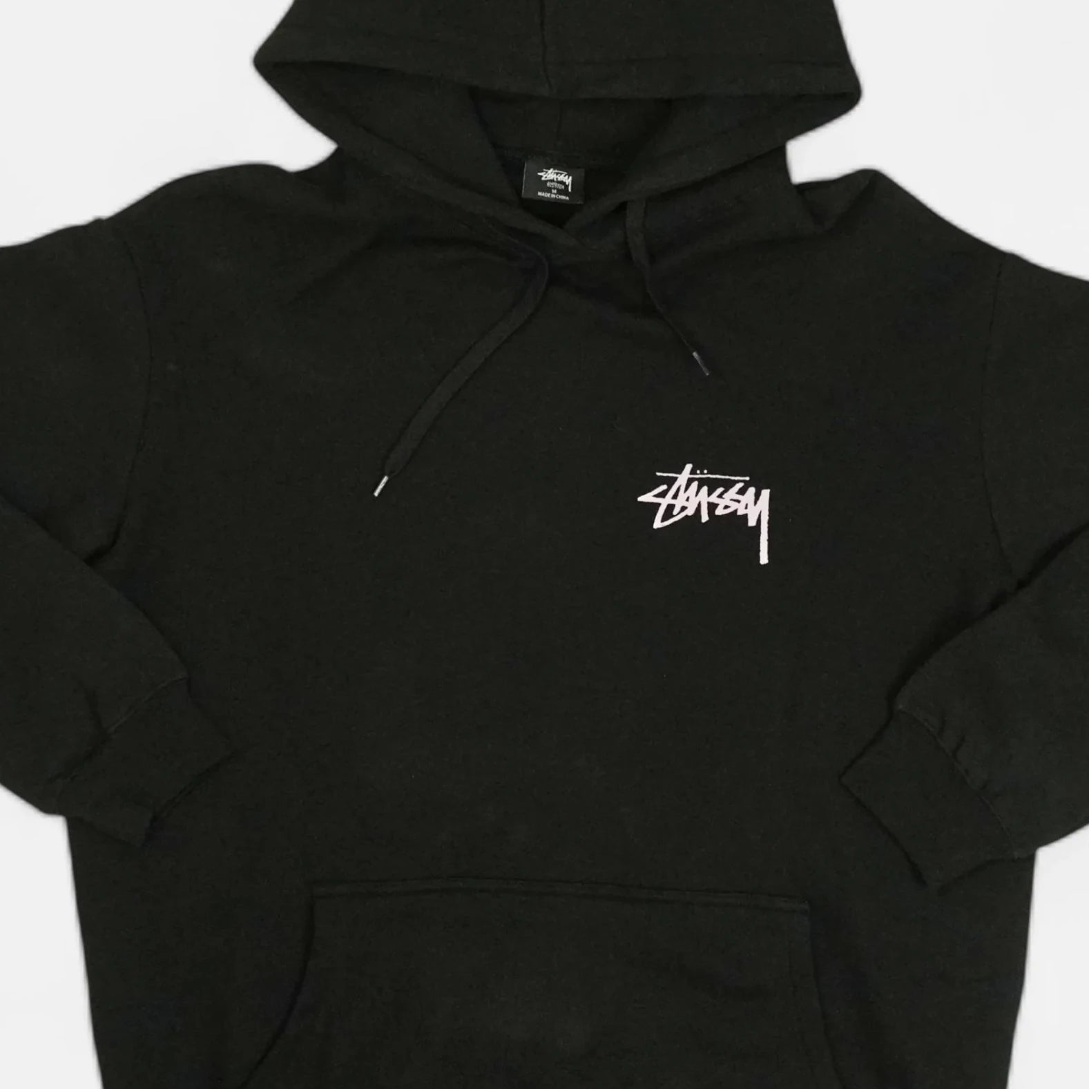 Stüssy Black Stussy Hoodie Center