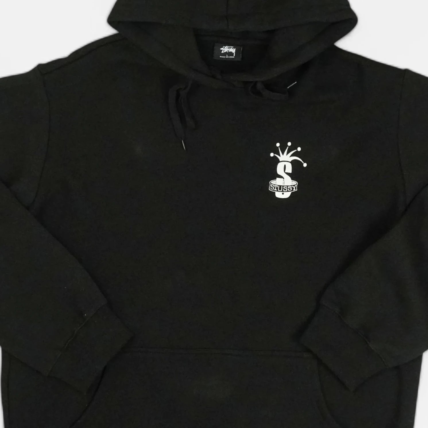 Stüssy Black Stussy Hoodie Center