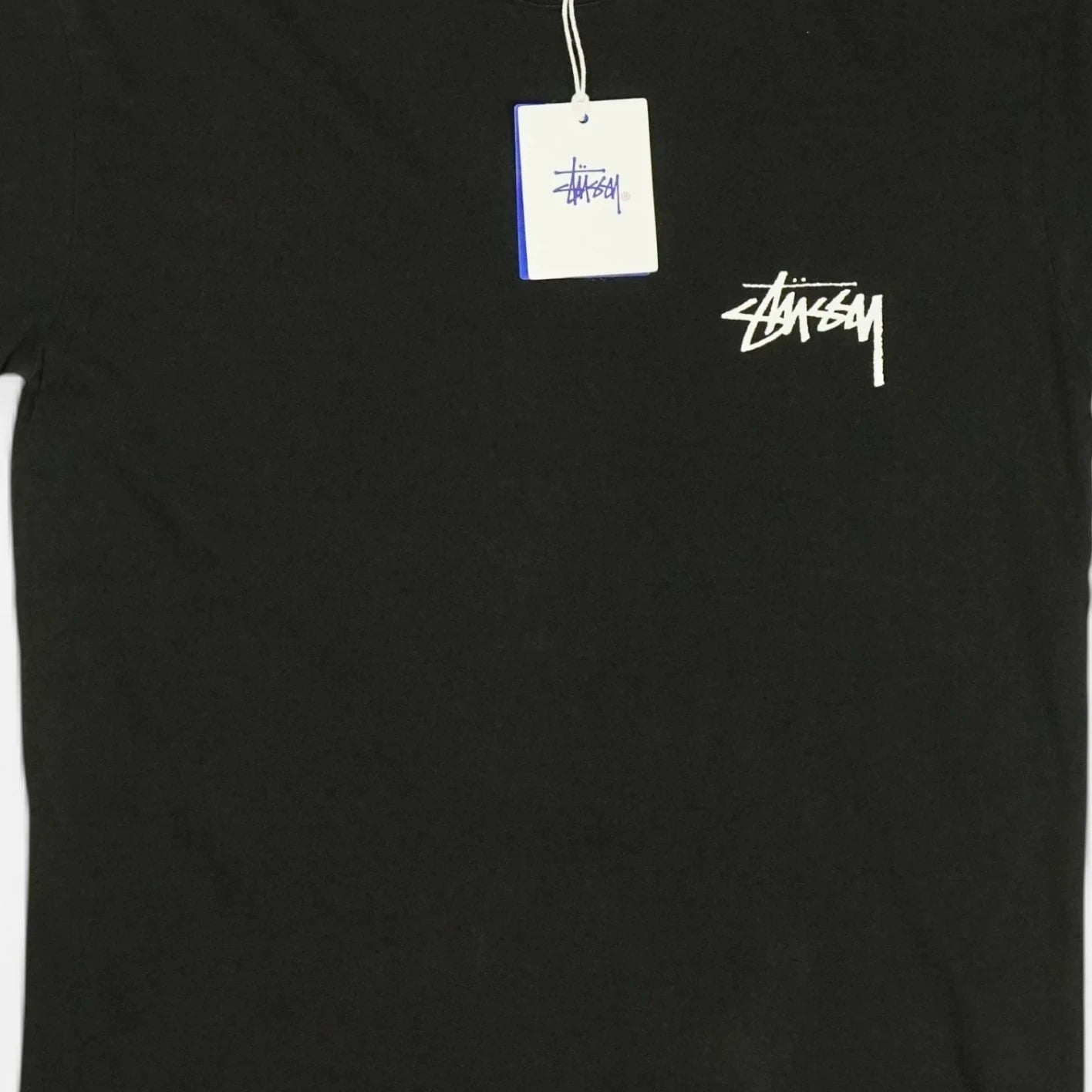 Stüssy Black Stussy T-Shirt Center