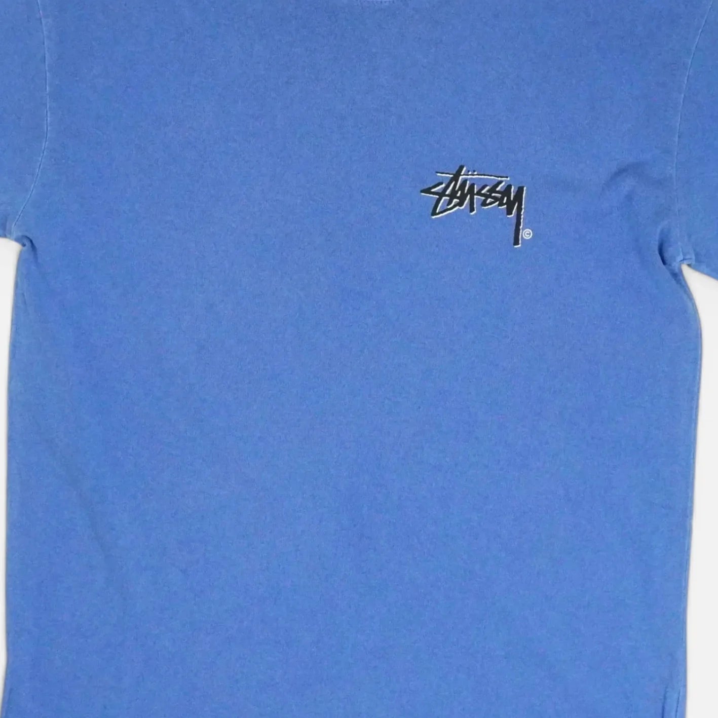 Stüssy Blue Stussy T-shirt Center
