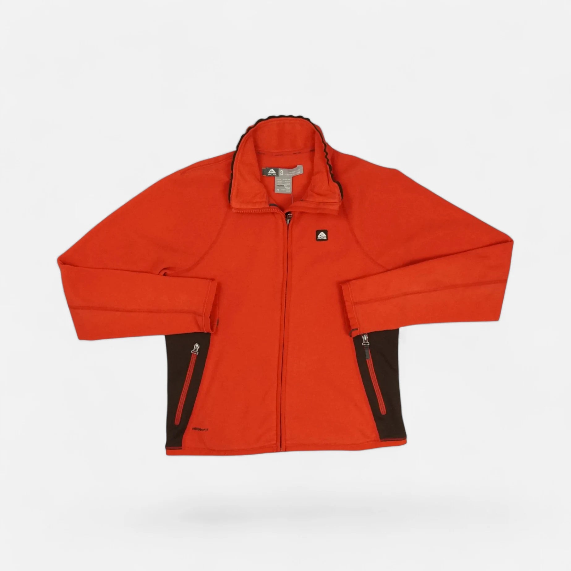 Nike ACG Red Vintage Zip Up Fleece (M Wmns)