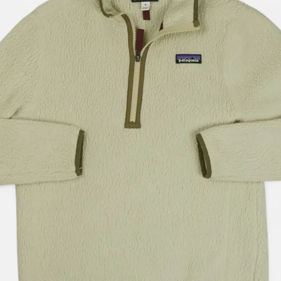 Vintage Patagonia Beige Quarter Zip Fleece (M)