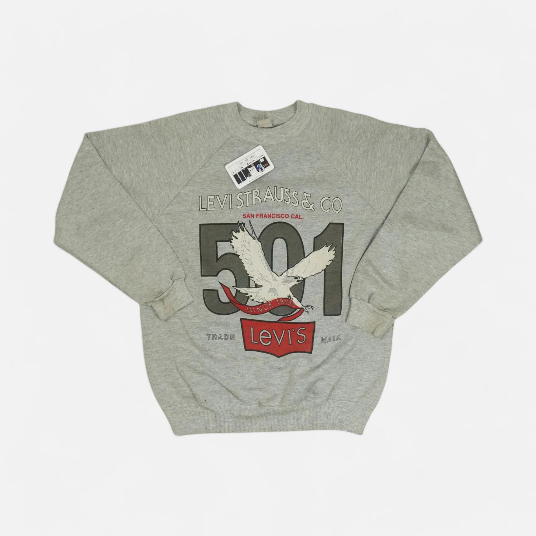 Vintage Levi's Gray Sweater (S)