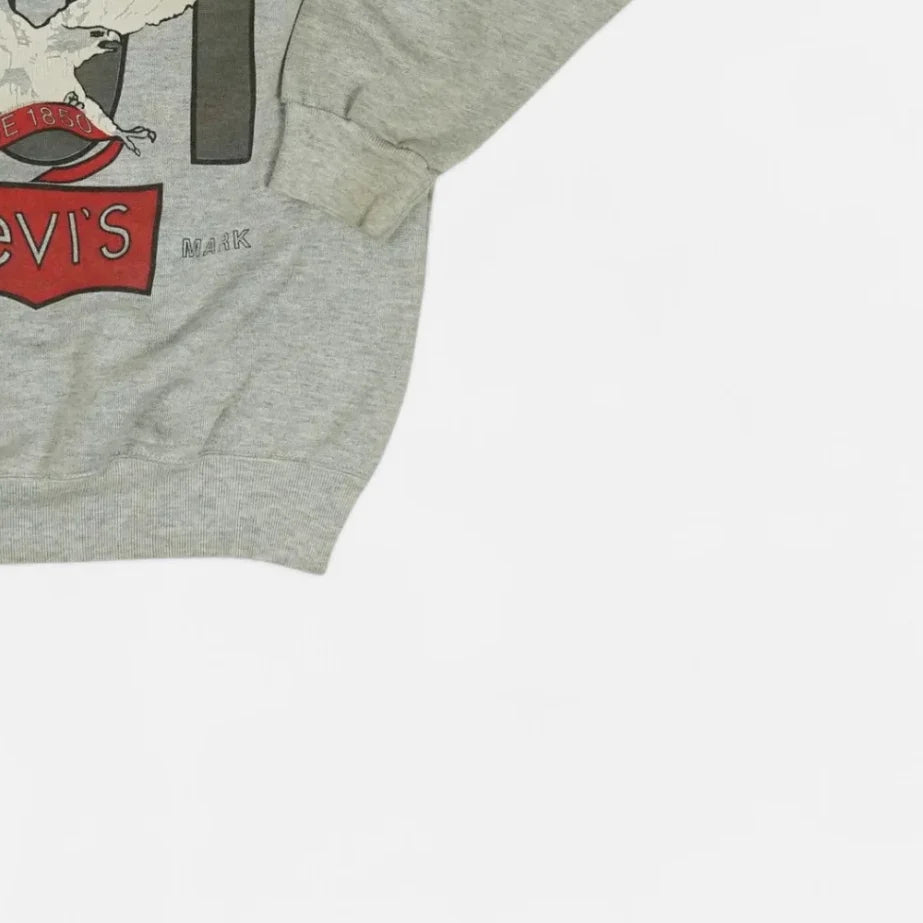 Vintage Levi's Gray Sweater (S)