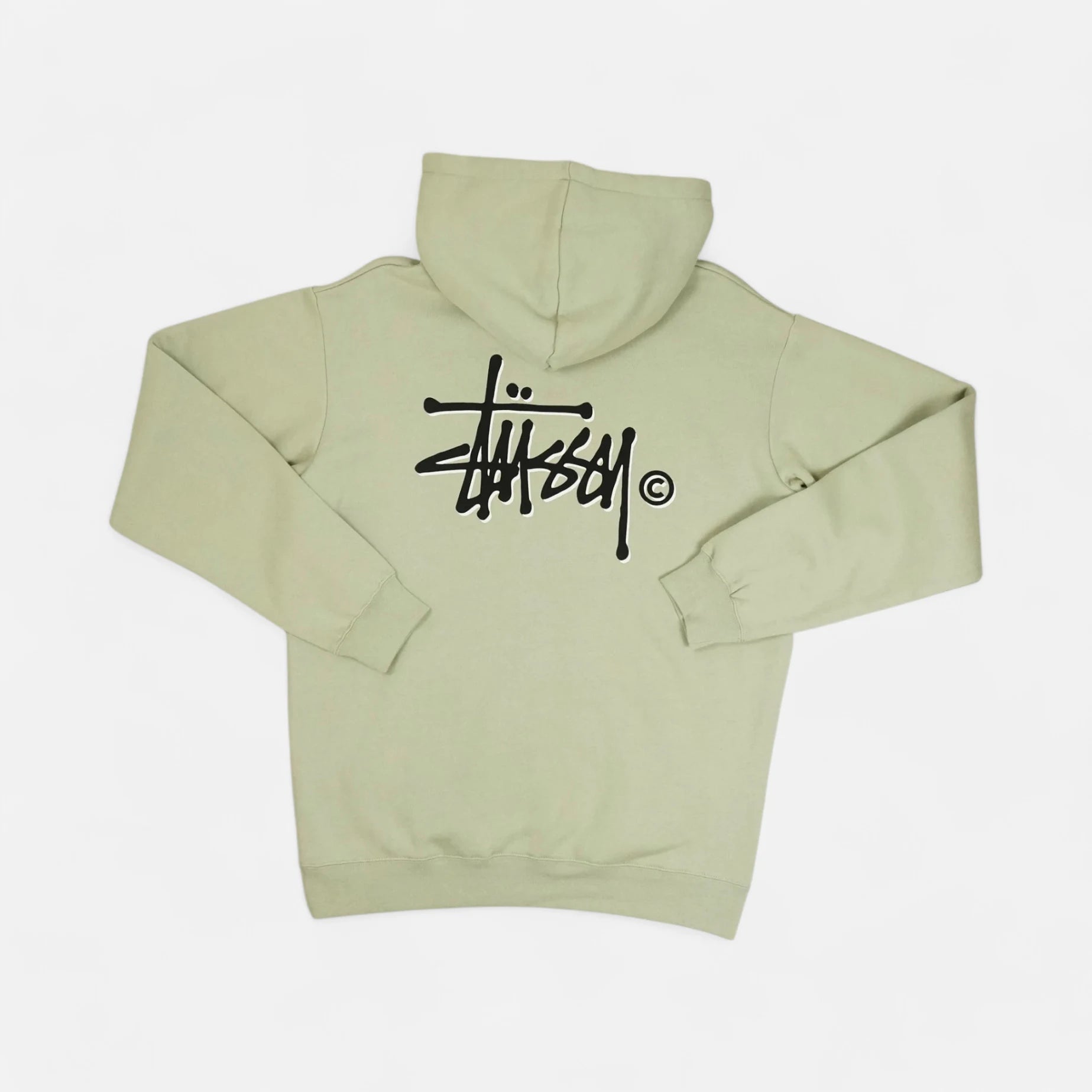 Stüssy Pale Pastel Green Stüssy Hoodie
