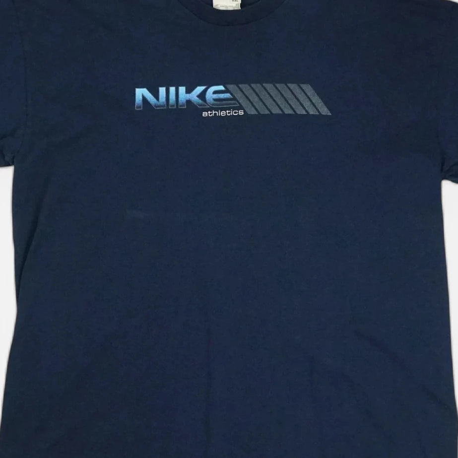Vintage Nike Navy T-shirt (XL)