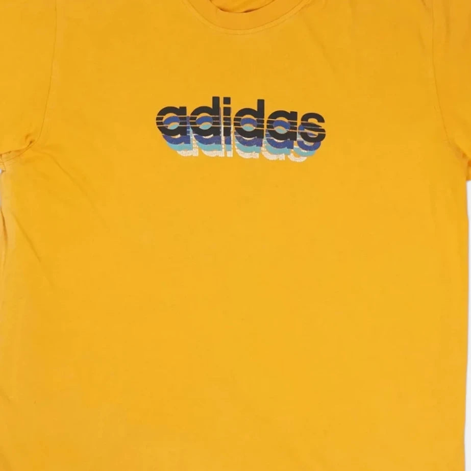 Vintage Adidas Orange T-shirt (L)