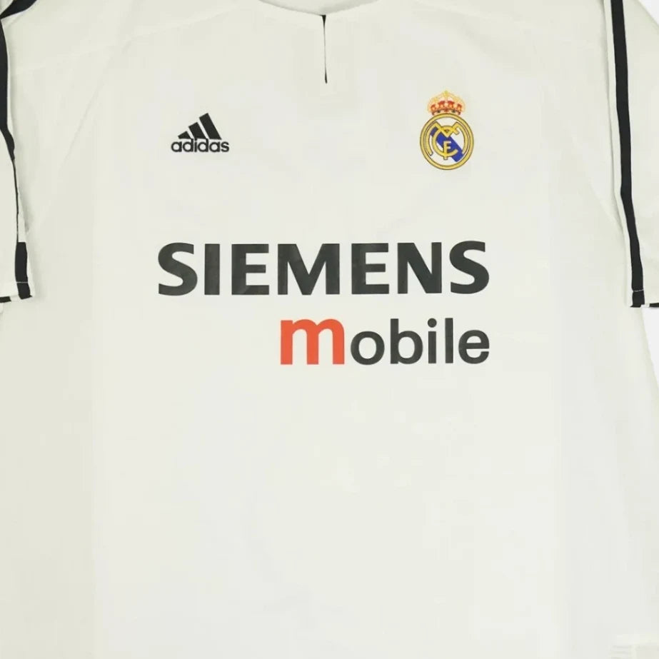 Real Madrid 2003-2004 Adidas Home Jersey (XXL)
