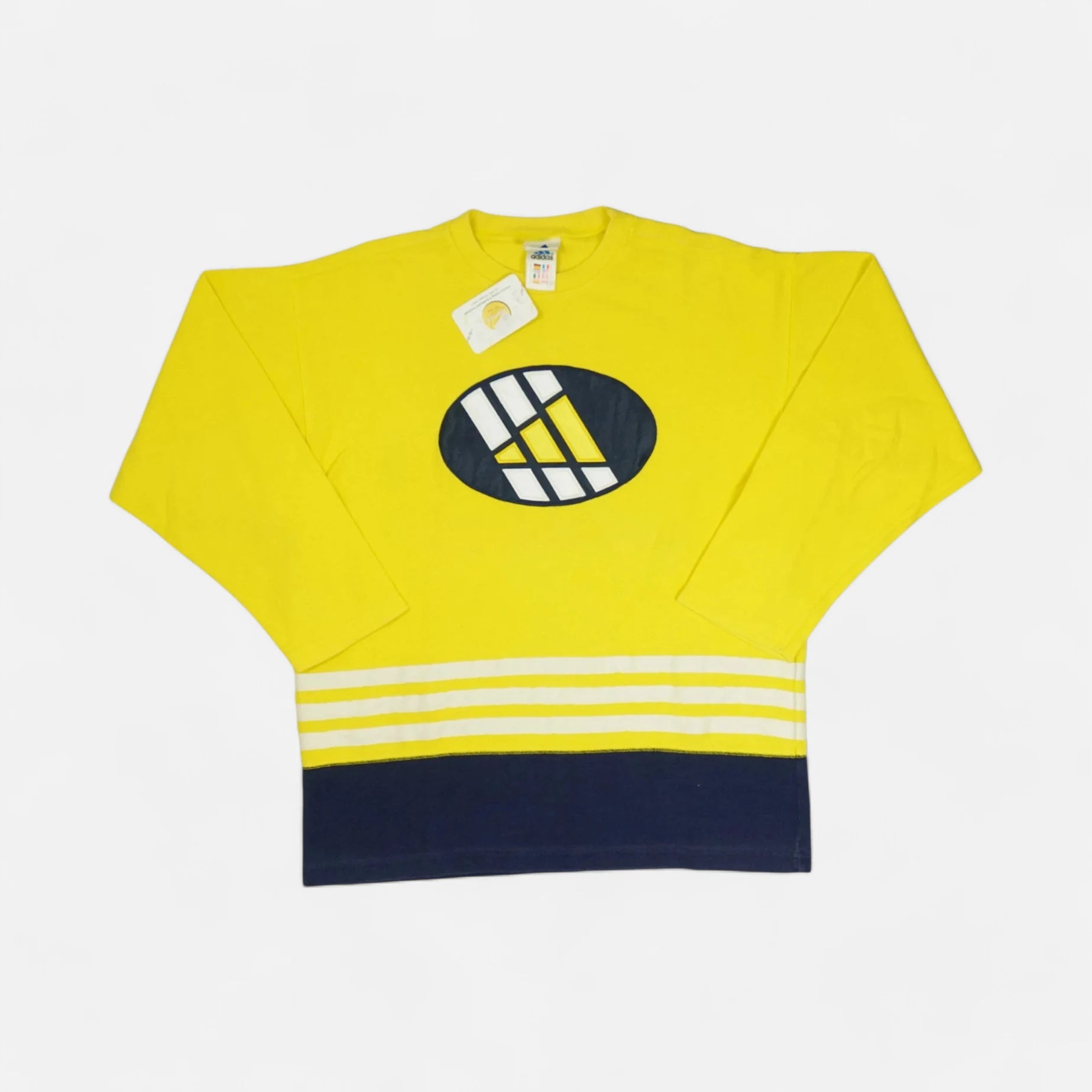 Vintage Adidas Yellow Jersey (M)