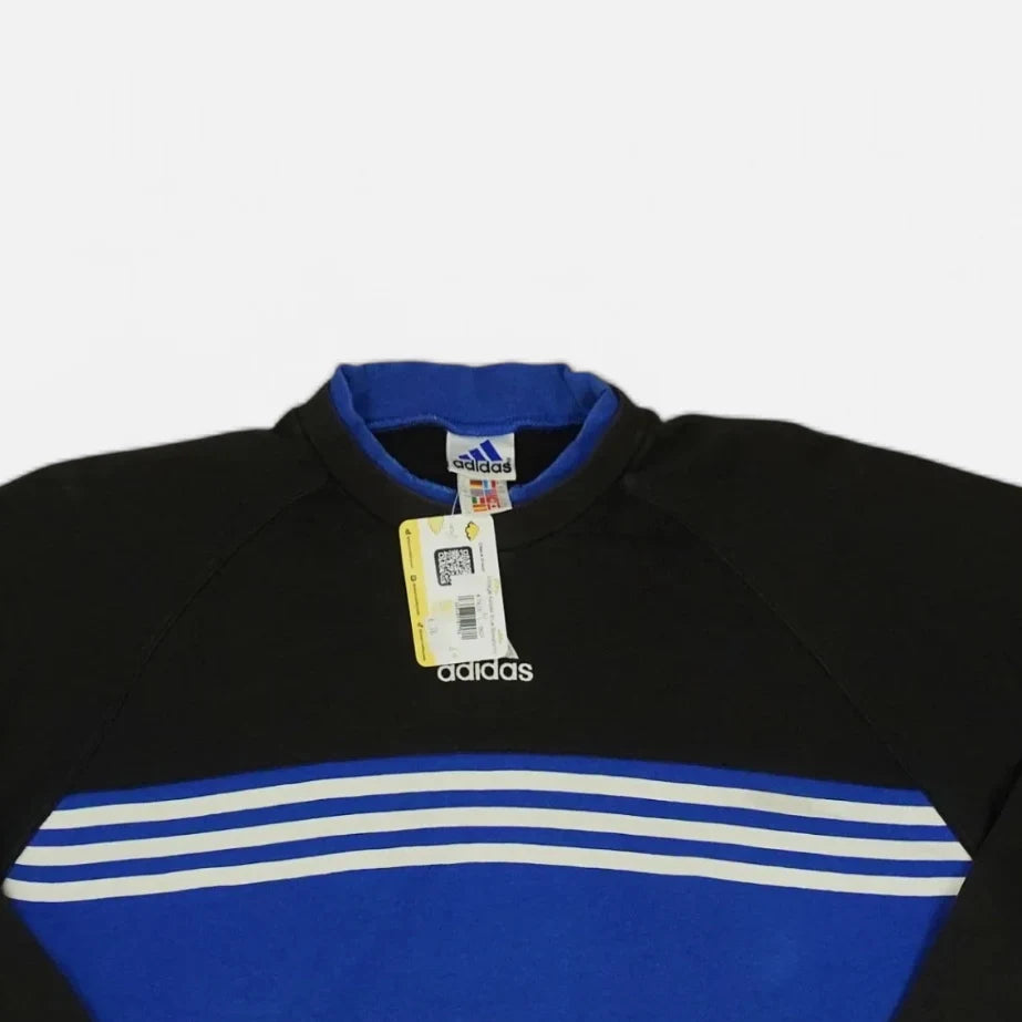 Vintage Adidas Black Sweater (L)