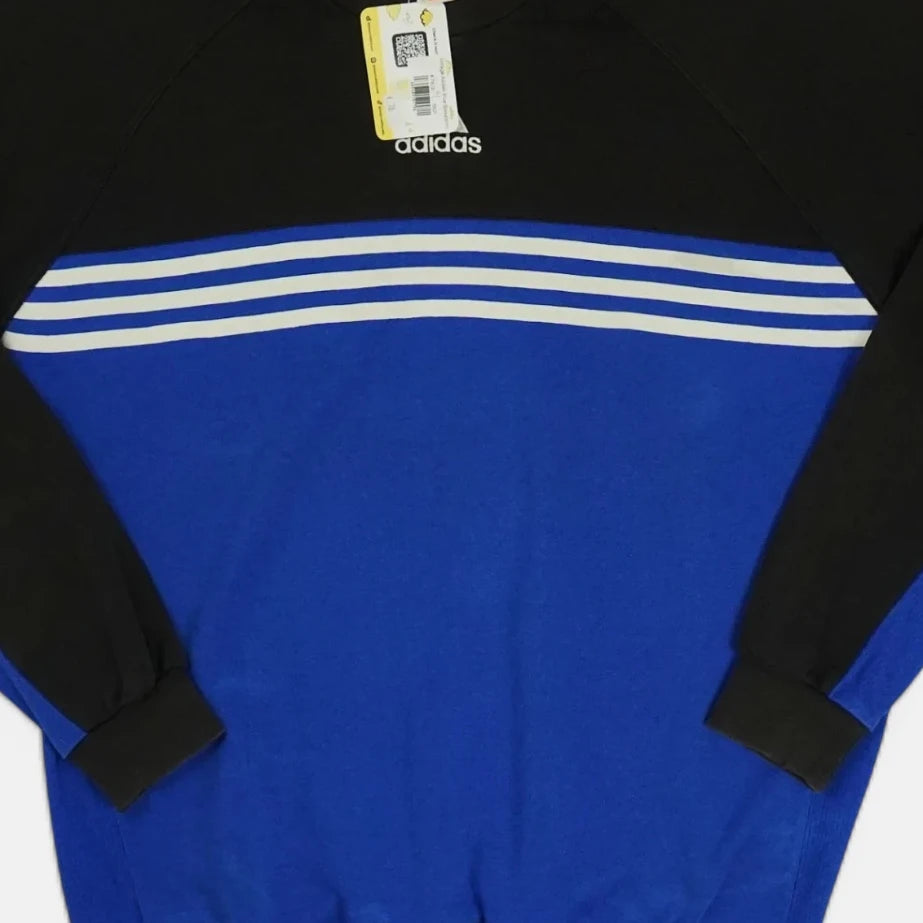 Vintage Adidas Black Sweater (L)