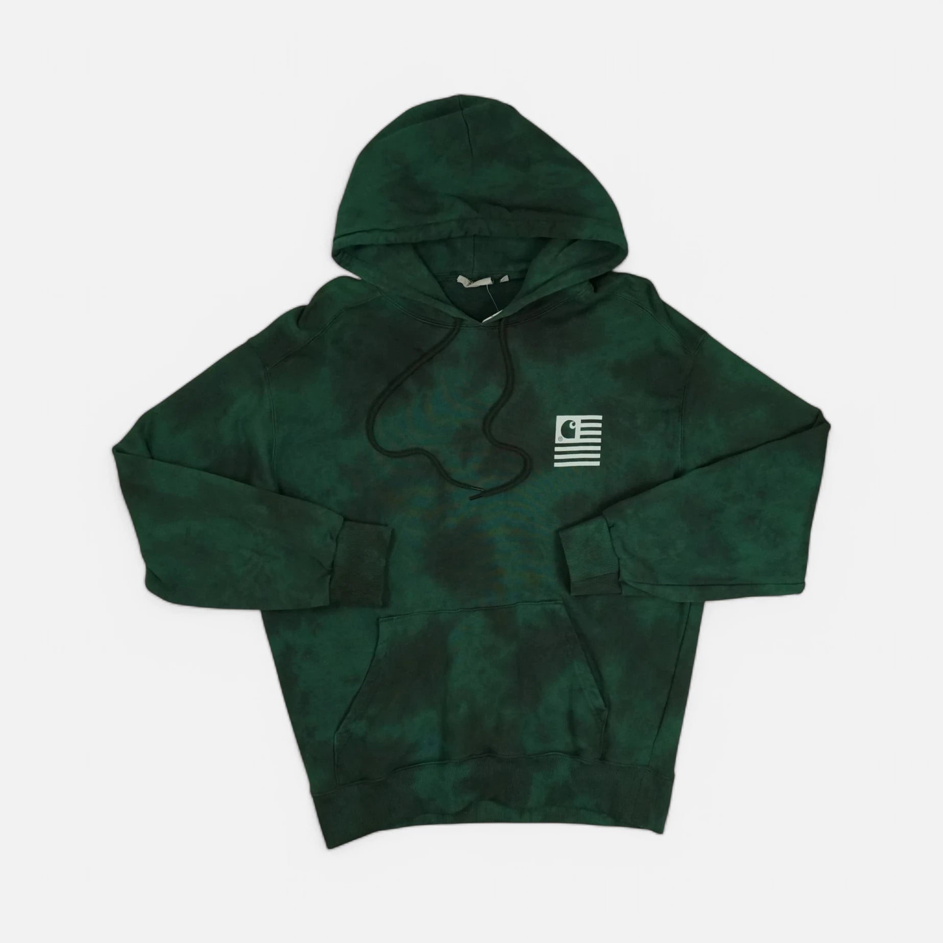 Vintage Carhartt Green Hoodie (M)