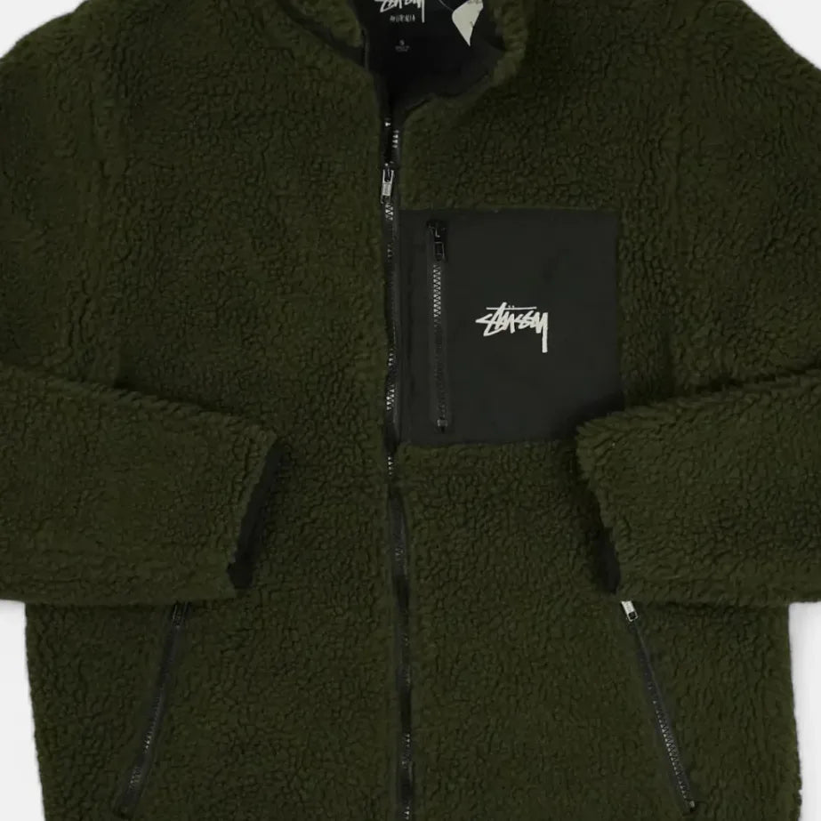 Vintage Stussy Green Jacket (S)