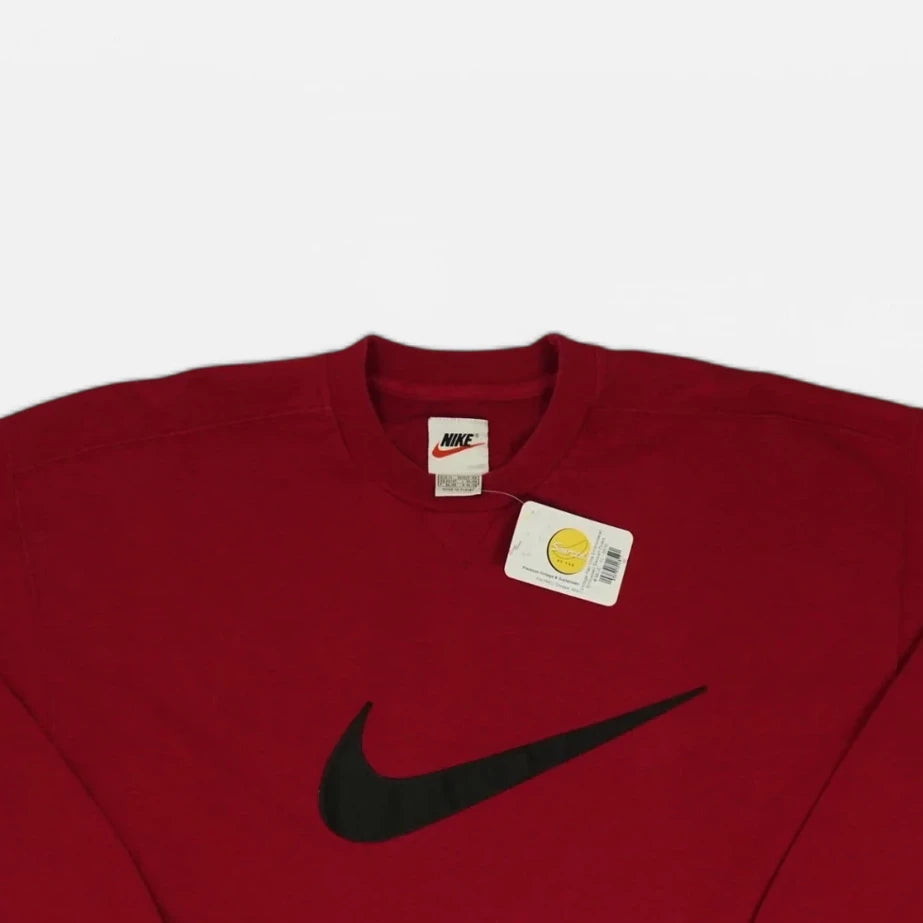 Vintage Nike Red Sweatshirt (XXL)