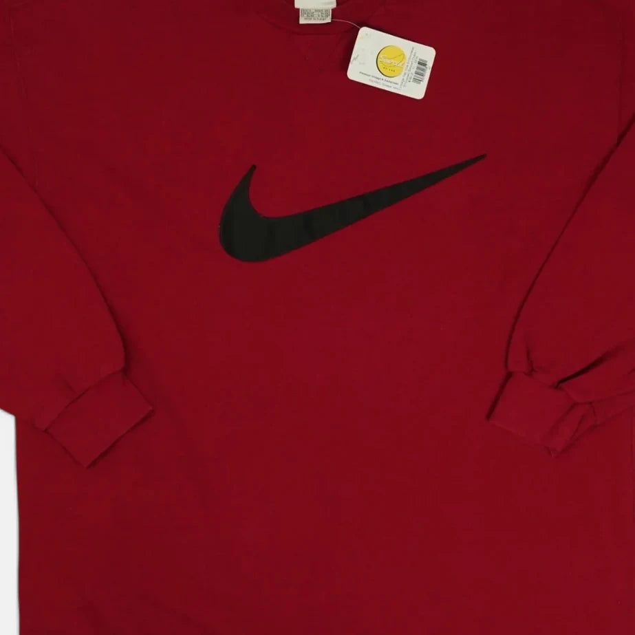 Vintage Nike Red Sweatshirt (XXL)