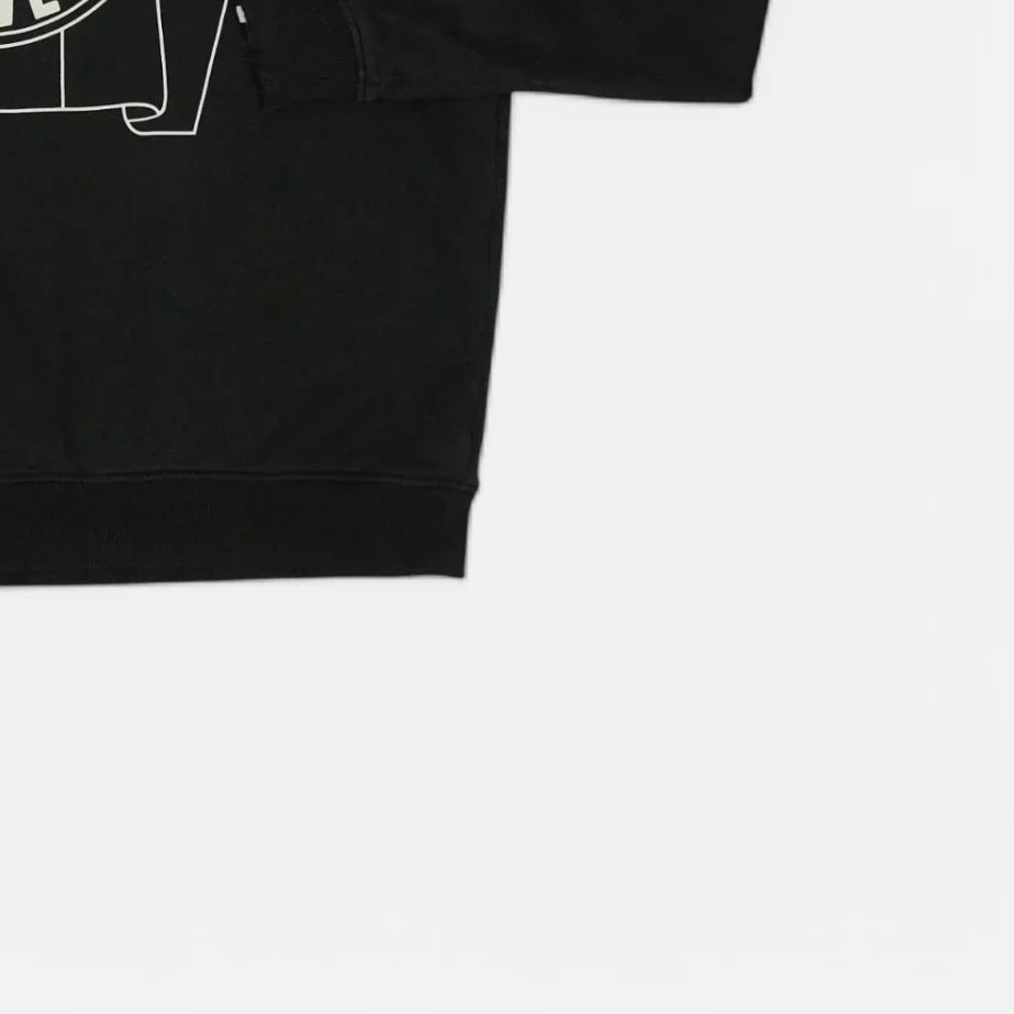 Vintage Lacoste Black Sweatshirt (L)