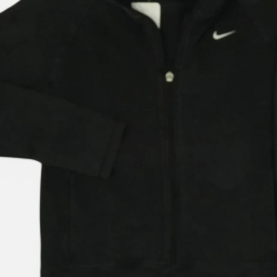 Vintage Nike Black Trackjacket (Womans M )