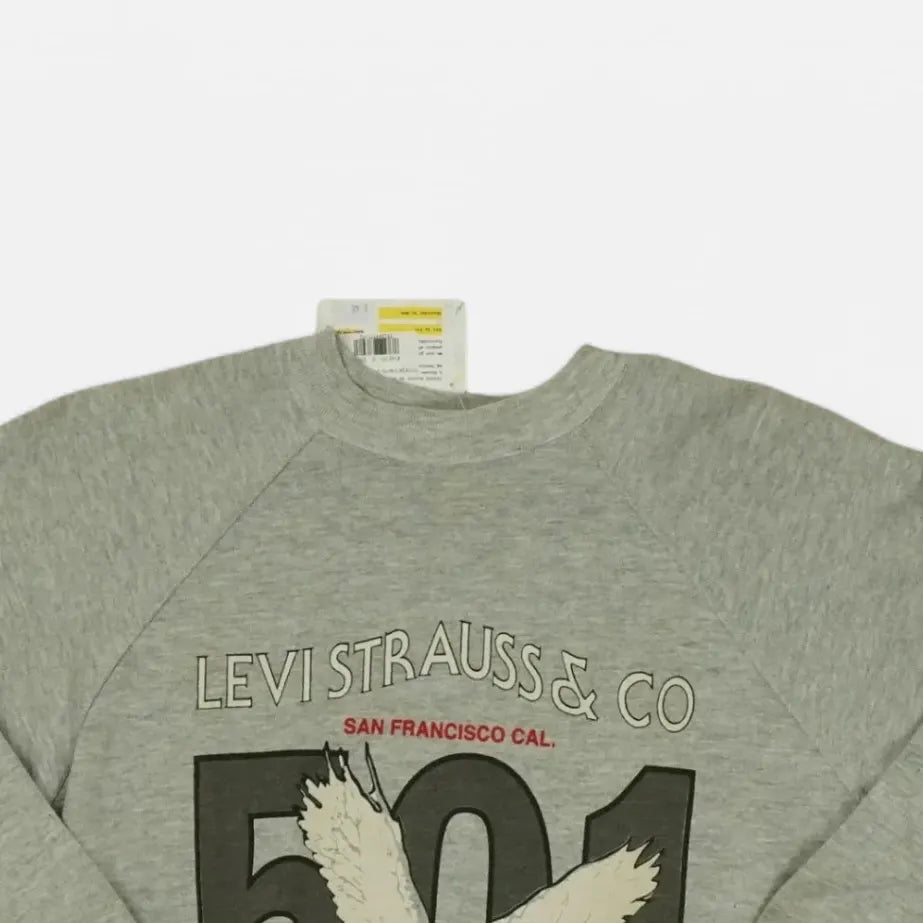 Vintage Levi's Gray Sweatshirt (S)