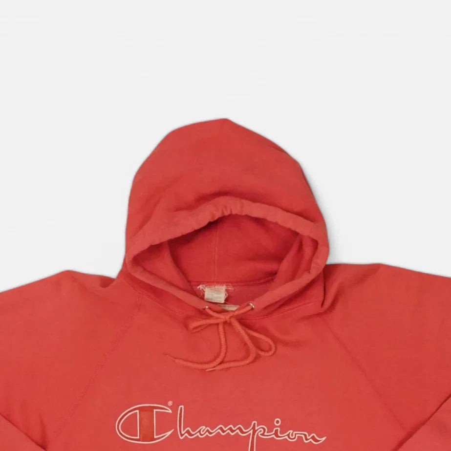 Vintage Champion Red Hoodie (M)