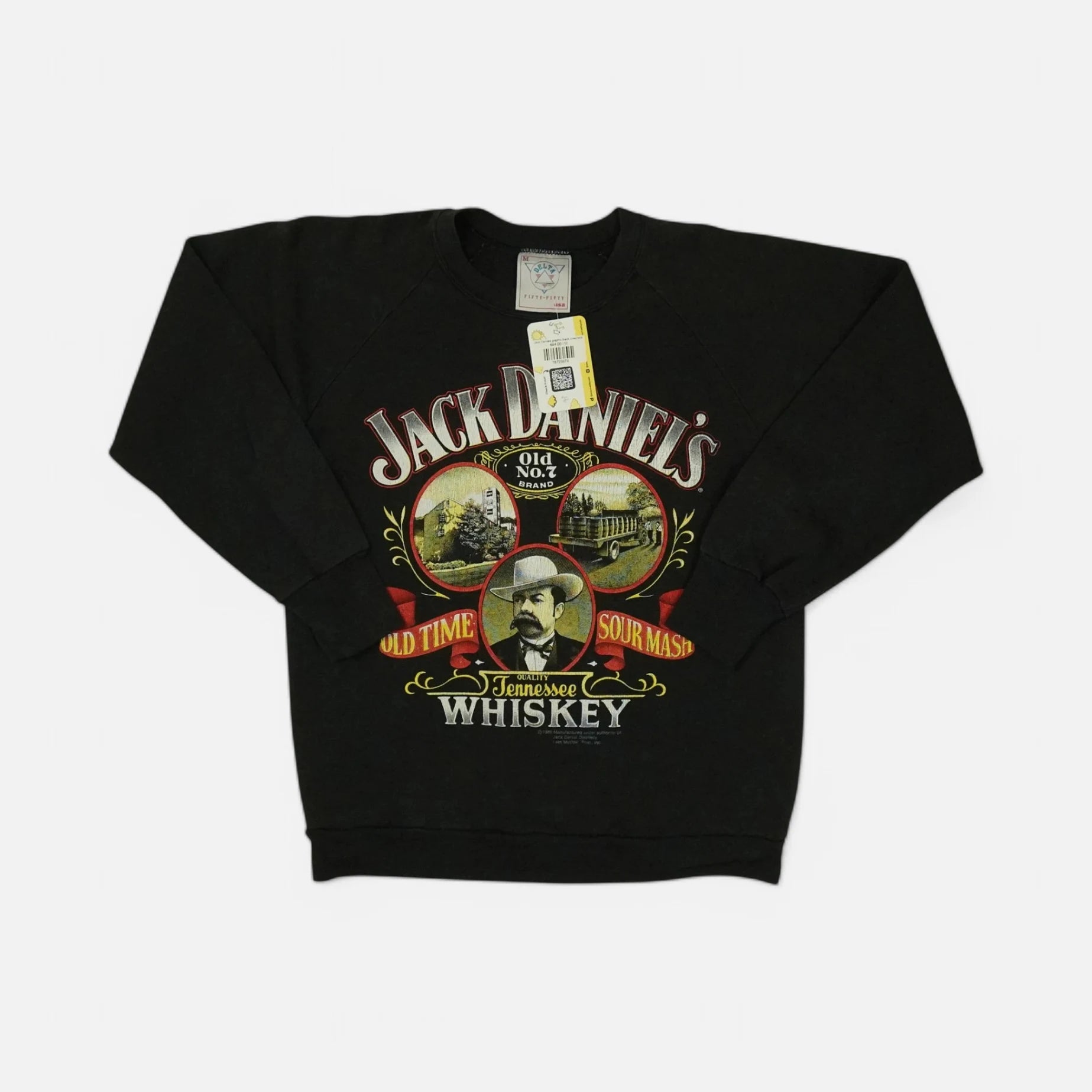 Vintage Jack Daniels Black Sweatshirt (S)