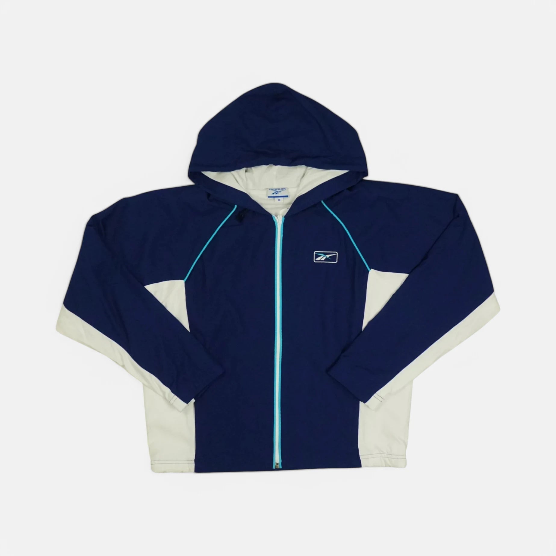 Vintage Reebok Blue Trackjacket (XS)