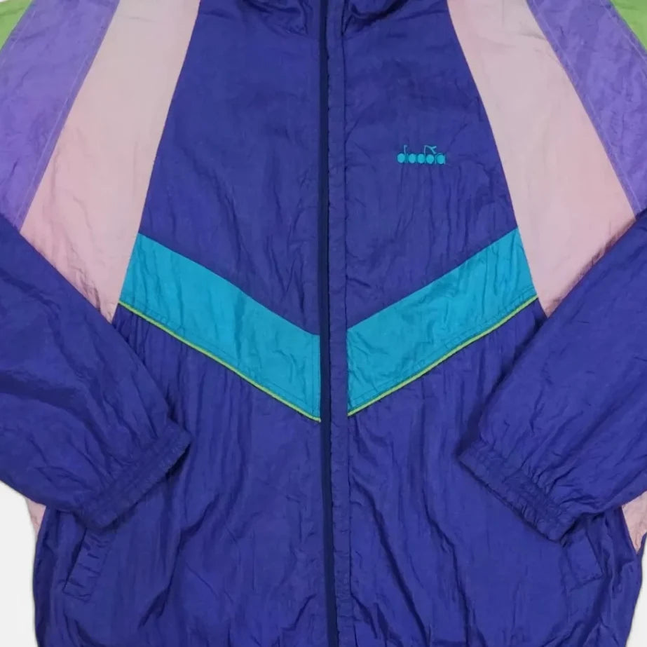 Vintage Dadora Purple Trackjacket (XXL)