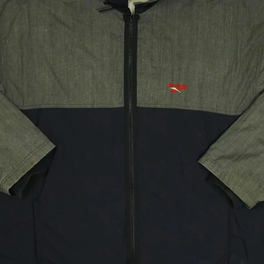 Vintage Reebok Gray Trackjacket (XL)