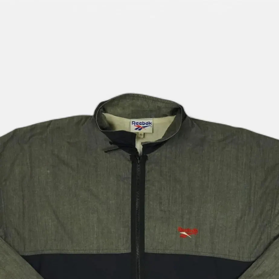 Vintage Reebok Gray Trackjacket (XL)