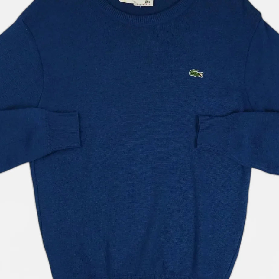 Vintage Lacoste Blue Jumper (M)
