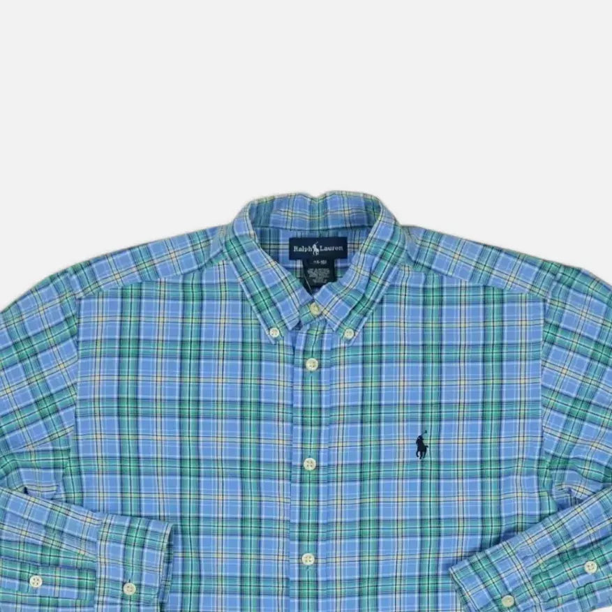 Vintage Ralph Lauren Blue Shirt (XS)