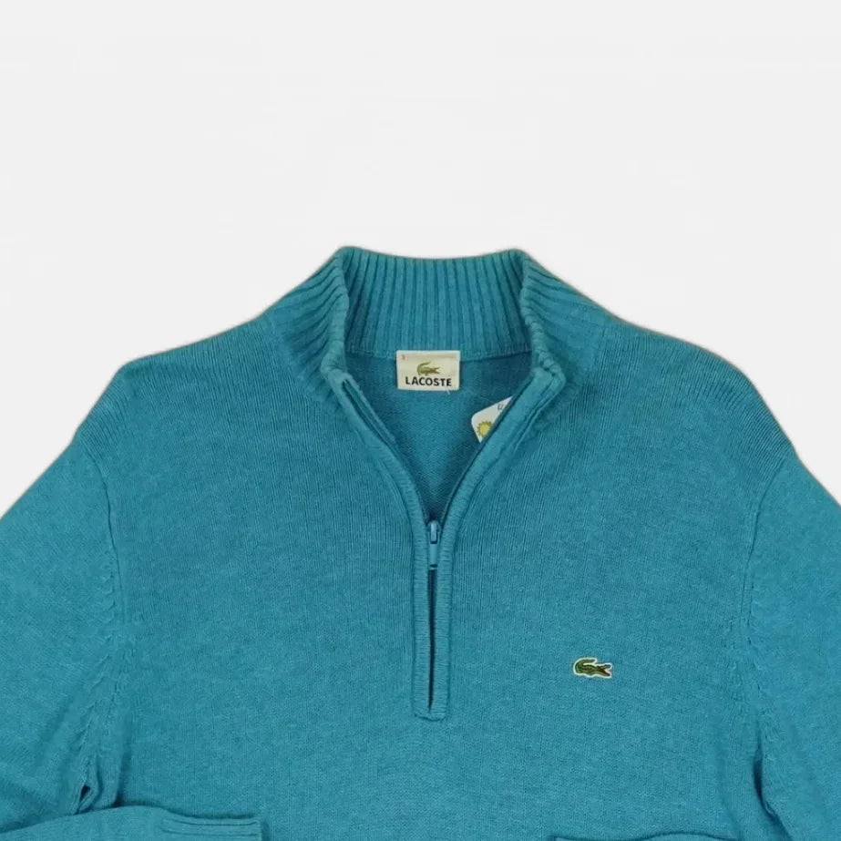 Vintage Lacoste Blue Jumper (M)