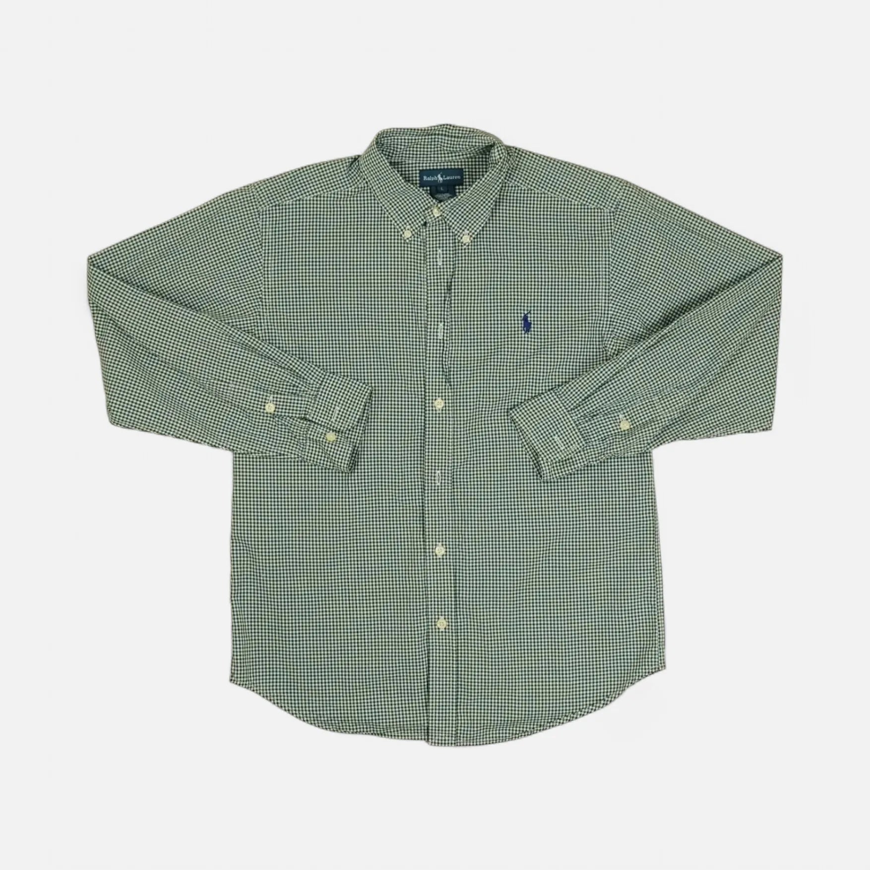 Vintage Ralph Lauren Green Shirt (XS)