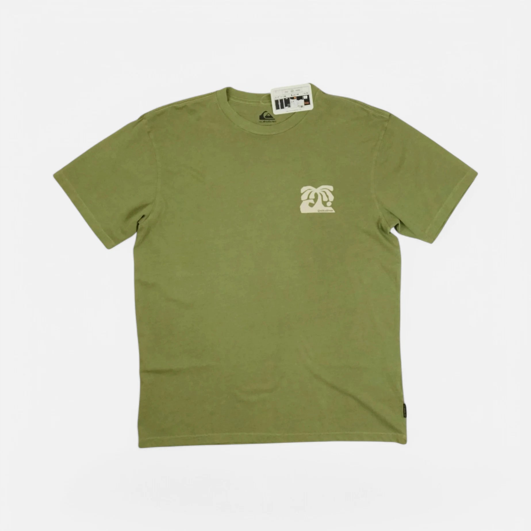 Vintage Quicksilver Green T-shirt (L)