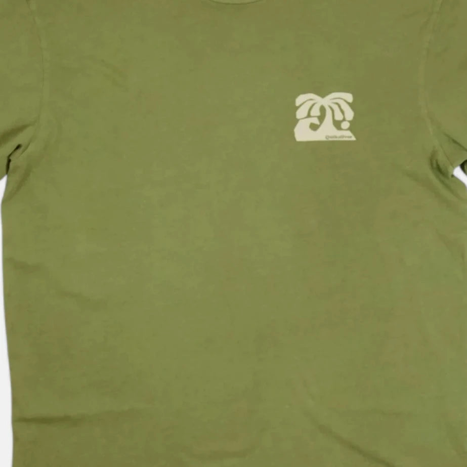 Vintage Quicksilver Green T-shirt (L)