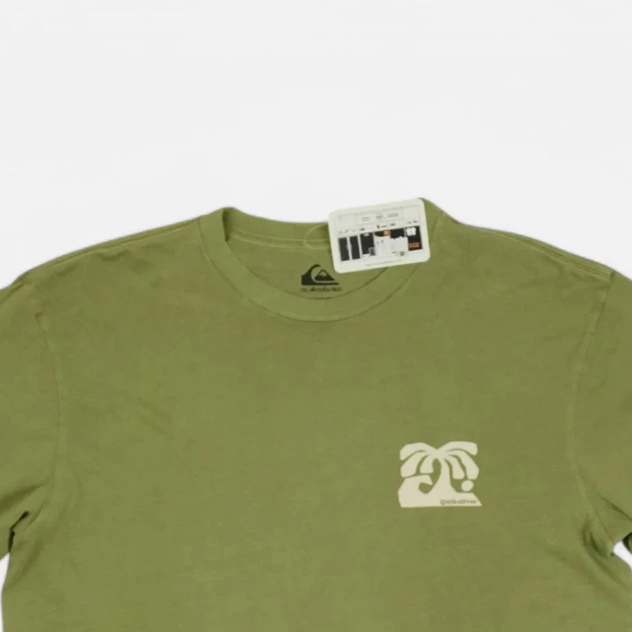 Vintage Quicksilver Green T-shirt (L)