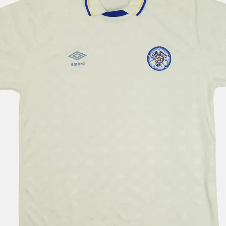 Leeds United 1992-1993 Umbro Home Jersey (M)