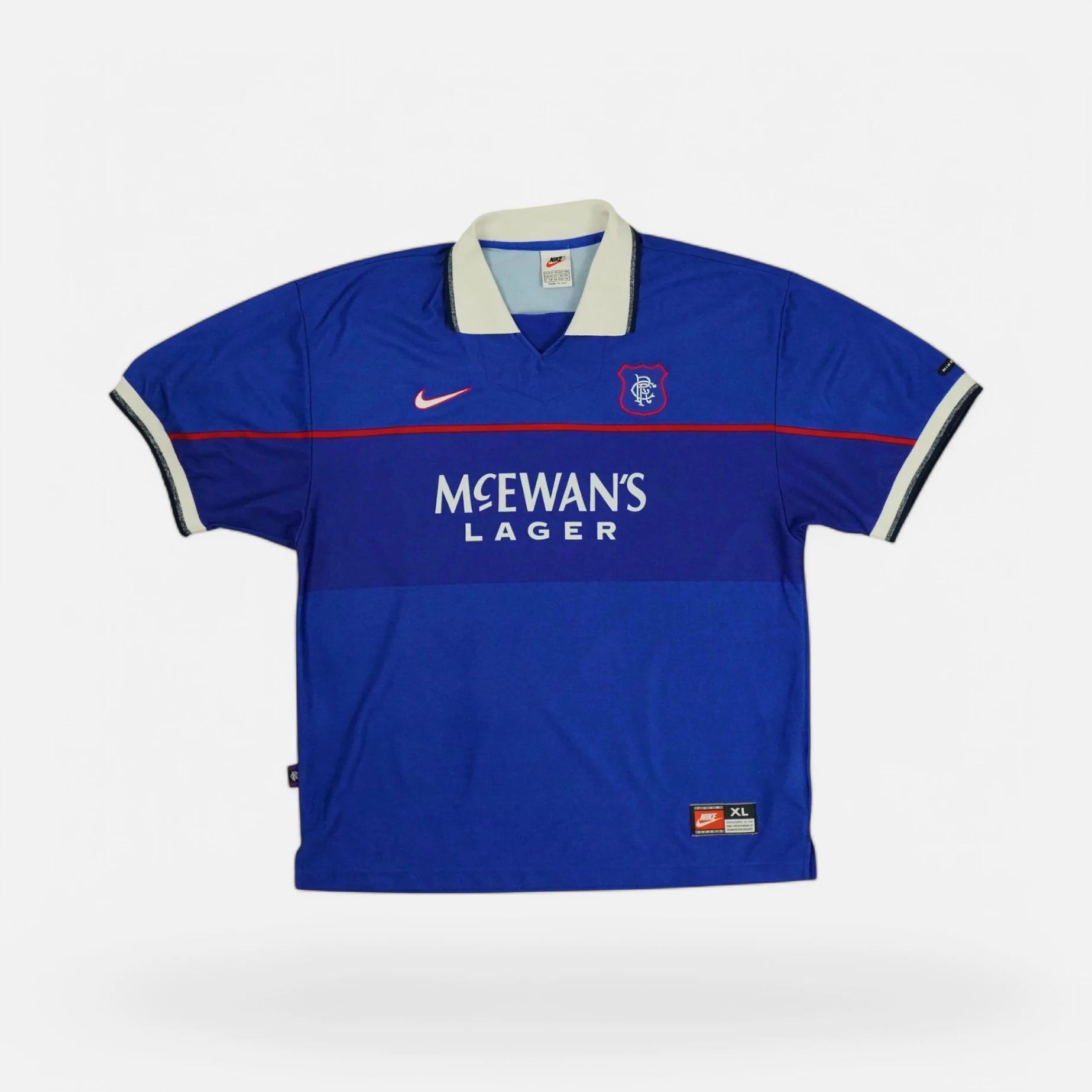 Rangers 1996-1998 Home Jersey (L)