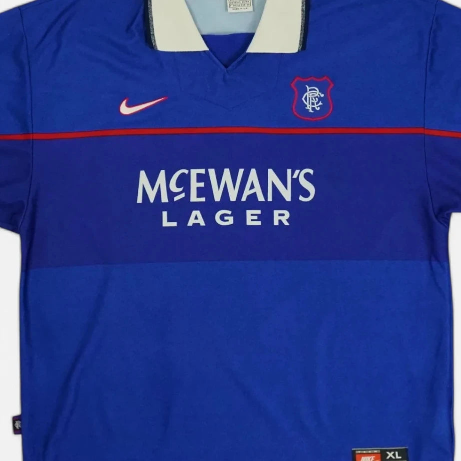 Rangers 1996-1998 Home Jersey (L)