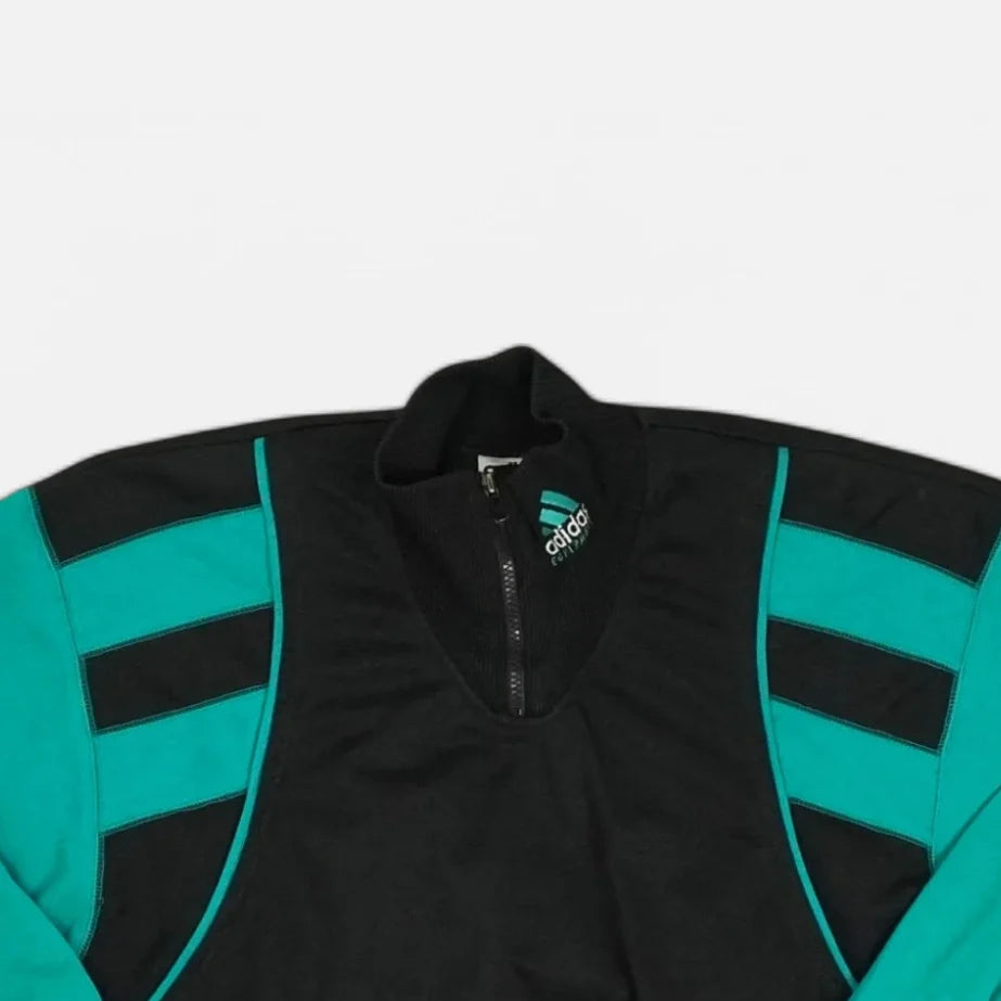 Vintage Adidas Equipment Black Trackjacket (XL)
