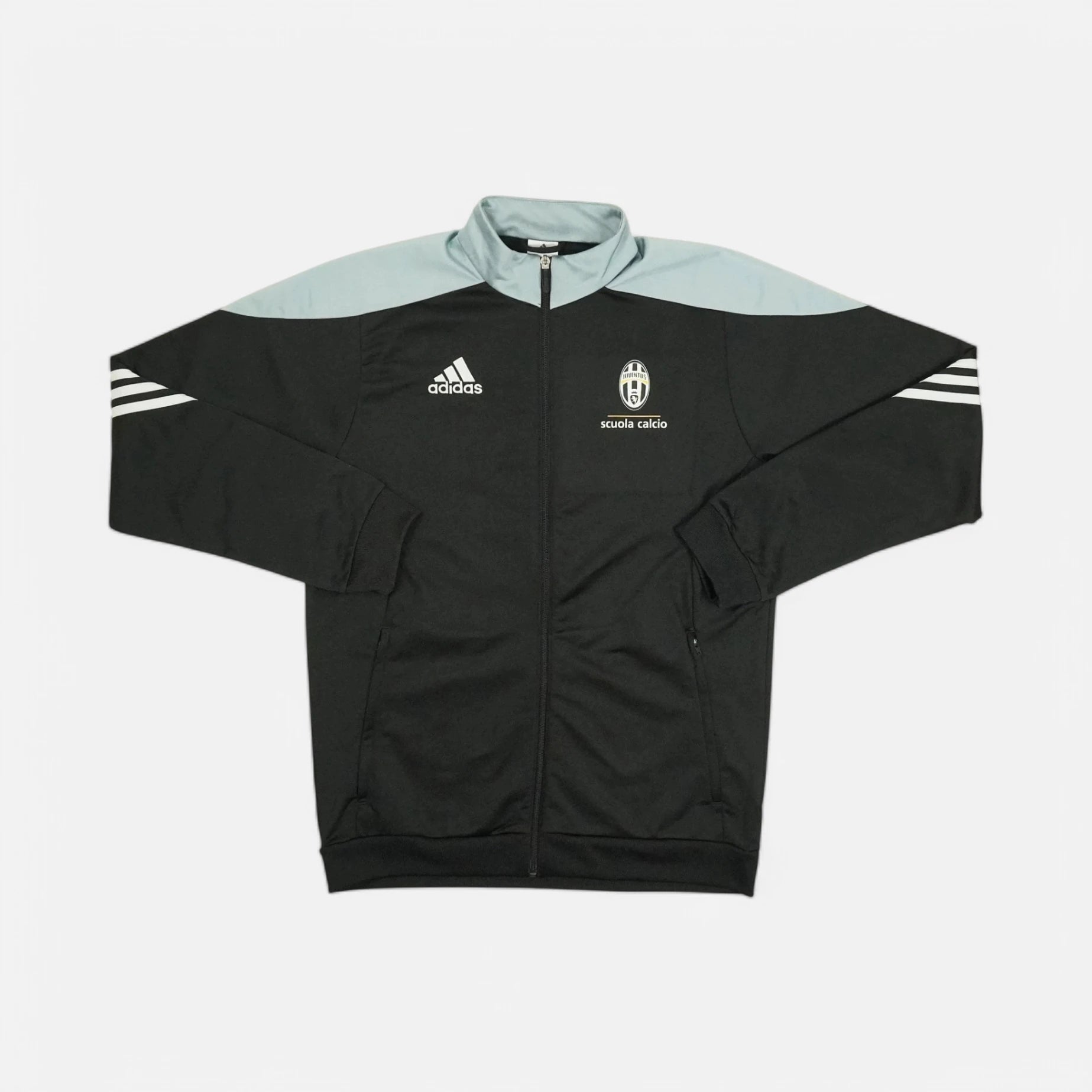 Vintage Adidas Black Trackjacket (M)
