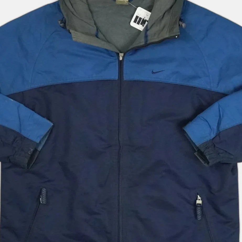 Vintage Nike Blue Trackjacket (XXL)