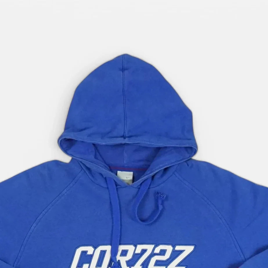 Vintage Nike Cortez Blue Hoodie (M)